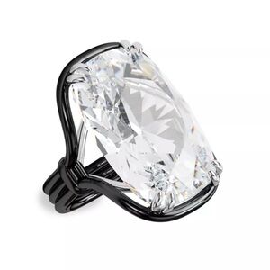 Atelier Swarovski
Harmonia Swarovski Crystal Oversized Black Solitaire Ring